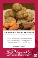 Cinnamon Almond Macaroon SWP Decaf Flavored Coffee